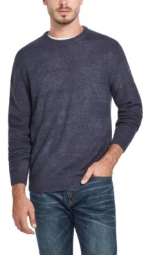 Weatherproof Vintage Men's Soft Touch Striped Sweater