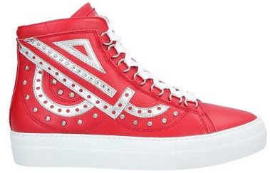 red high top sneakers womens