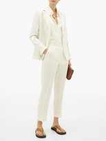 Thumbnail for your product : Etro Bristol Floral-jacquard Trousers - White