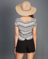 Thumbnail for your product : Wet Seal Embroidered Tribal Print Blouse