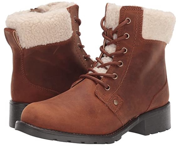 clarks warm lined boots