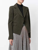 Thumbnail for your product : Plein Sud Jeans dogtooth fitted blazer