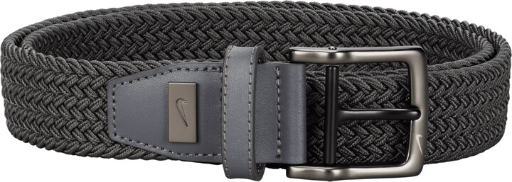 Nike Men's Stretch Woven Golf Belt in Grey | 11297A-051