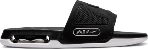 Men's Nike Air Max Cirro Slide Sandals 7 Black/Metallic Silver