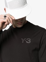 Thumbnail for your product : Y-3 logo print short-sleeved cotton T-shirt