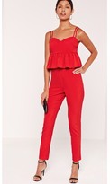 Thumbnail for your product : Missguided Women's High Waist Cigarette Leg Pants