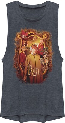 Licensed Character Juniors' Harry Potter and The Chamber Of Secrets Ron Banner Muscle Tank