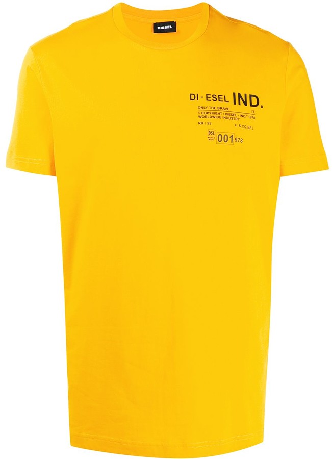 diesel yellow sweatshirt