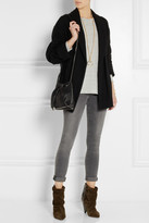 Thumbnail for your product : Etoile Isabel Marant Janelle wool-blend wrap coat