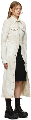 Alyx Off-White Waisted Denim Jacket