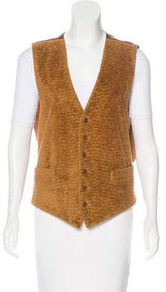 Moschino Cheap & Chic Moschino Cheap and Chic Textured Longline Vest