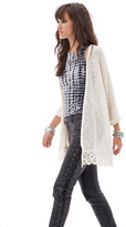 Thumbnail for your product : Forever 21 Gone Boho Crochet Cardigan