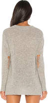 Thumbnail for your product : Enza Costa Cashmere Side Slit Crewneck Sweater