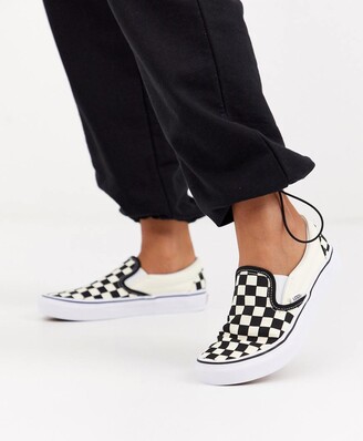 junior checkered vans