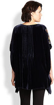 Thumbnail for your product : Johnny Was Johnny Was, Sizes 14-24 Joy Velvet Poncho