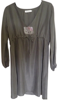 Thumbnail for your product : Victoria Couture Grey Silk Dress