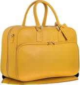 Thumbnail for your product : Giorgio Fedon Travel Yellow Leather Double Handle Carry-on