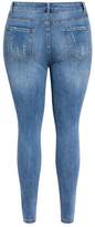 Thumbnail for your product : City Chic Citychic Harley Ankle Skinny Jean - denim