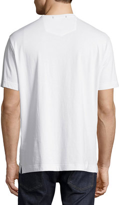 Robert Graham Kaleidoscope Skull Graphic T-Shirt, White