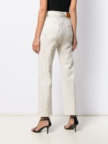 Thumbnail for your product : Stella McCartney Stitched Bleached Straight Jeans