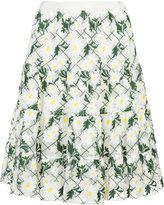 Giambattista Valli floral print skirt 