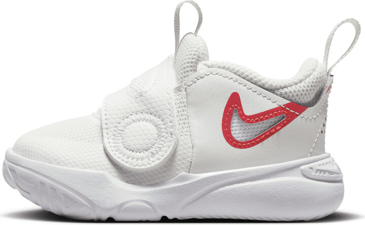 Nike Team Hustle D 11 Baby/Toddler Shoes in White - ShopStyle