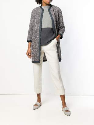 Fabiana Filippi mid-length tweed jacket