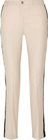 Thumbnail for your product : Karl Lagerfeld Paris Rachel wool-twill and organza tuxedo pants