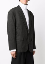 Thumbnail for your product : Comme Des Garçons Pre-Owned 1980s Plaid Check Single-Breasted Blazer