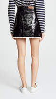Thumbnail for your product : Sonia Rykiel Lacquered Miniskirt