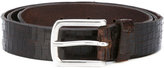 Thumbnail for your product : Orciani crocodile effect belt