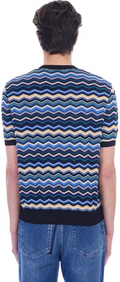 Missoni T-shirt In Multicolor Cotton