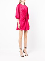 Thumbnail for your product : Monique Lhuillier Ruched-Detail Mini Dress