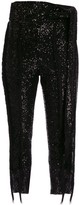 Thumbnail for your product : Christian Pellizzari Fringed Sequin Trousers
