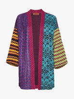 Missoni Intarsia knit patchwork cardigan