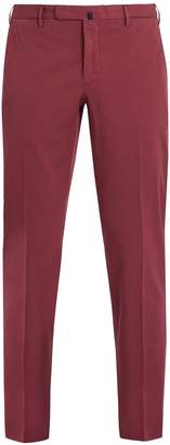 Incotex Mid-rise slim-leg cotton chino trousers