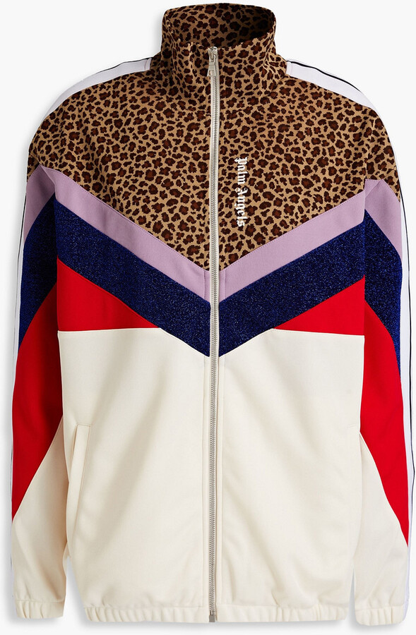 Versace V logo sports track jacket - ShopStyle