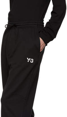 Y-3 Y 3 Black Sashiko Sweatpants