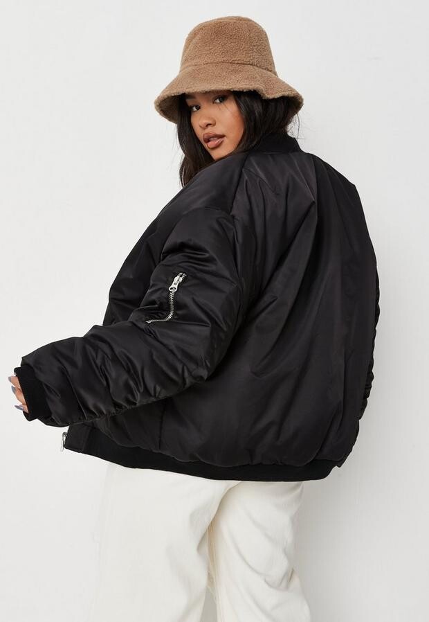 Oversize Bomber | Shop the world's largest collection of | ShopStyle