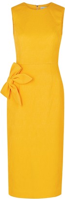 rebecca vallance yellow bow dress