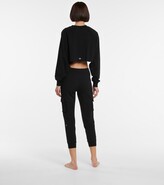 Thumbnail for your product : Alo Yoga Cotton-blend jersey cargo sweatpants