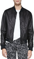 Thumbnail for your product : Rag and Bone 3856 rag & bone/JEAN Leather Zip-Front Jacket