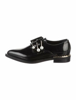 Thumbnail for your product : Coliac Leather Crystal Embellishments Oxfords Black