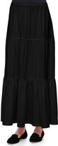 Thumbnail for your product : Joan Vass Tiered Long Skirt