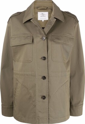Woolrich Stretch Twill Overshirt - ShopStyle Casual Jackets