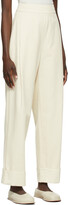 Thumbnail for your product : AMOMENTO Beige Twill Martin Turn Up Trousers