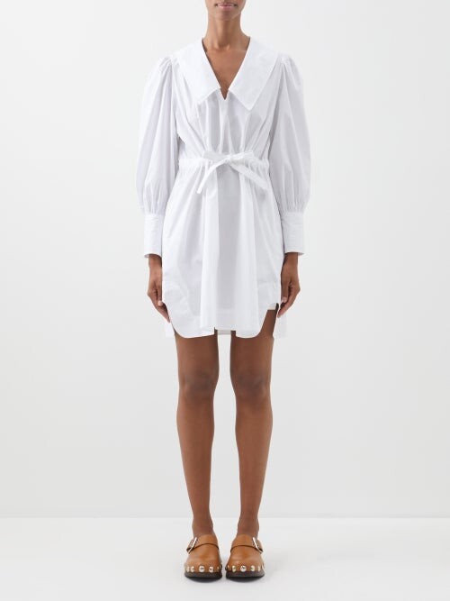 Ganni White Women's Dresses | ShopStyle