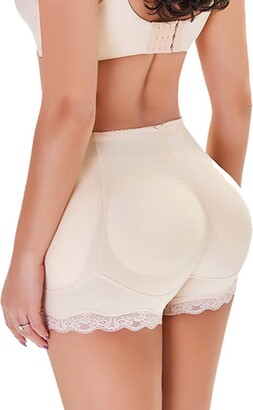 Whlucky False Hip Booster Enhancer Underpants Girls Lace Hip Enhancer  Padded Underwear Shapewear Boyshorts for Women - ShopStyle Knickers