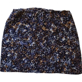 Thumbnail for your product : Maje Multicolour Silk Skirt