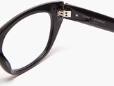Thumbnail for your product : Saint Laurent Eyewear Cat-eye Acetate Glasses